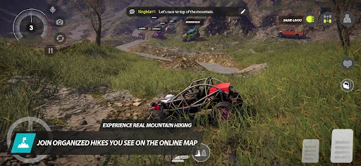 Gameplay screenshot 4 from Offroad League Online - Racing game